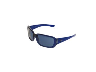Óculos de sol Ray Ban Junior 0RJ9072S Azul Retangular - 2