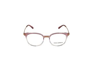 Óculos graduados D&G 0DG5071 Rosa/Vermelho-Púrpura Redonda - 2