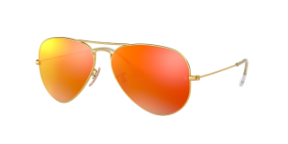 Óculos de sol Ray Ban 0RB3025 AVIATOR LARGE METAL Preto Aviador - 1