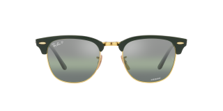Óculos de sol Ray Ban 0RB3016 CLUBMASTER Verde Quadrada - 1