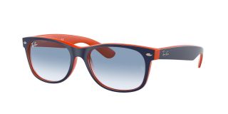 Óculos de sol Ray Ban 0RB2132 NEW WAYFARER Azul Quadrada - 1