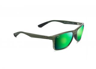 Óculos de sol Maui Jim GM798 ONSHORE Verde Retangular