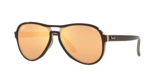 Óculos de sol Ray Ban 0RB4355 VAGABOND Castanho Aviador - 1
