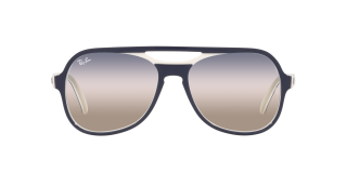 Óculos de sol Ray Ban 0RB4357 POWDERHORN Azul Aviador - 2