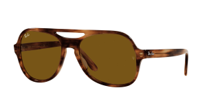 Óculos de sol Ray Ban 0RB4357 POWDERHORN Castanho Aviador - 1