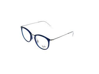 Óculos Ray Ban 0RX7140 Azul Redonda - 1