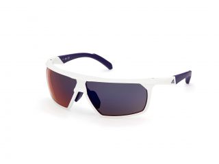Óculos de sol Adidas SP0030 Branco Aviador - 1