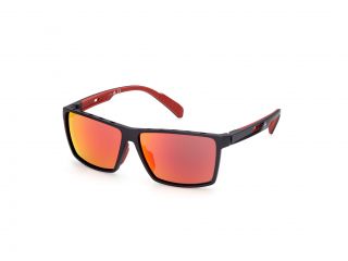 Óculos de sol Adidas SP0034 Preto Retangular - 1