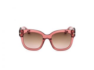 Óculos de sol Tom Ford FT0613 Rosa/Vermelho-Púrpura Quadrada - 2