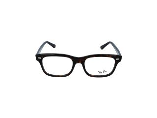 Óculos Ray Ban 0RX5383 Castanho Retangular - 2
