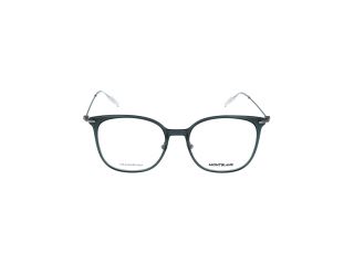 Óculos Montblanc MB0208OA Castanho Retangular - 2