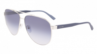 Óculos de sol Calvin Klein CK21132S Prateados Aviador - 1