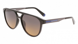 Óculos de sol Calvin Klein Jeans CKJ21625S Preto Aviador - 1