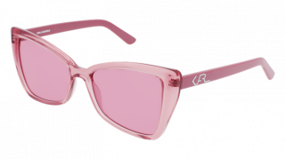 Óculos de sol Karl Lagerfeld KL6044S Rosa/Vermelho-Púrpura Borboleta - 1
