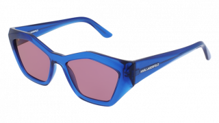 Óculos de sol Karl Lagerfeld KL6046S Azul Retangular - 1