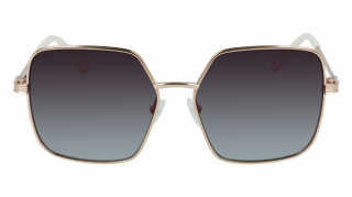 Óculos de sol Karl Lagerfeld KL327S Rosa/Vermelho-Púrpura Retangular - 2