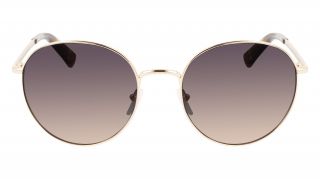 Óculos de sol Longchamp LO101S Dourados Redonda - 2