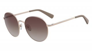Óculos de sol Longchamp LO101S Rosa/Vermelho-Púrpura Redonda - 1