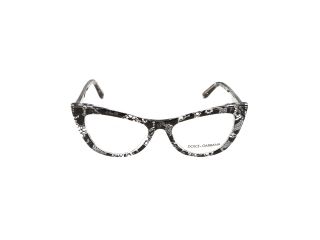 Óculos graduados D&G 0DG3354 Preto Borboleta - 2