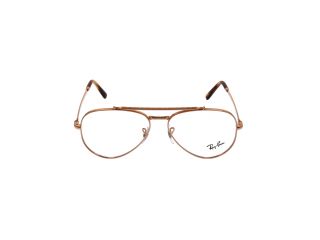 Óculos Ray Ban 0RX3625V Dourados Aviador - 2