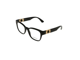 Óculos Versace 0VE3314 Preto Retangular - 1