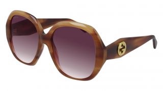 Óculos de sol Gucci GG0796S Castanho Quadrada