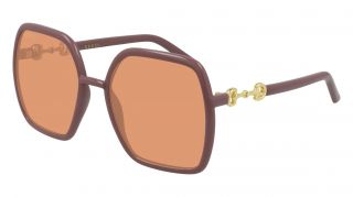 Óculos de sol Gucci GG0890S Rosa/Vermelho-Púrpura Quadrada