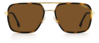 Óculos de sol Carrera CARRERA256/S Dourados Retangular - 2