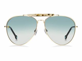 Óculos de sol Tommy Hilfiger TH1808/S Dourados Aviador - 2