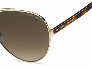 Óculos de sol Marc Jacobs MARC522/S Dourados Aviador - 2