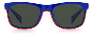 Óculos de sol Polaroid Kids PLD8041/S Azul Retangular - 2