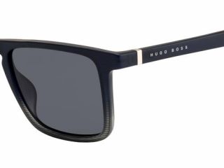 Óculos de sol Hugo Boss BOSS1082/S/IT Azul Retangular - 2
