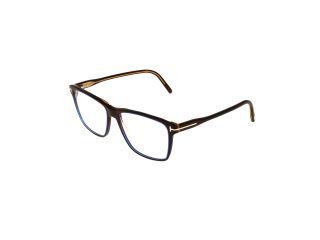 Óculos Tom Ford FT5817-B Castanho Quadrada - 1