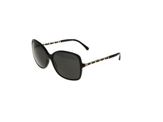 Óculos de sol Chanel 0CH5210Q Preto Quadrada - 1