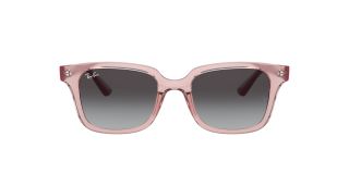 Óculos de sol Ray Ban Junior 0RJ9071S Rosa/Vermelho-Púrpura Quadrada - 2