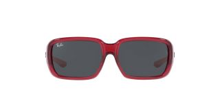 Óculos de sol Ray Ban Junior 0RJ9072S Vermelho Retangular - 2