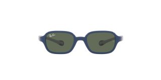 Óculos de sol Ray Ban Junior 0RJ9074S Azul Retangular - 2
