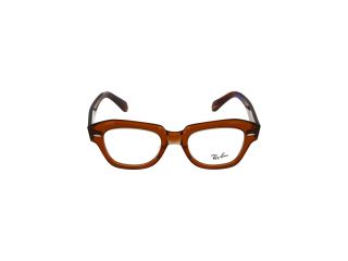 Óculos Ray Ban 0RX5486 Castanho Quadrada - 2