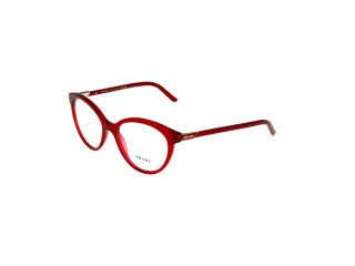 Óculos graduados Prada 0PR 08YV Vermelho Ovalada - 1