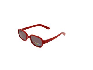 Óculos de sol Polaroid Kids PLDK003/S Vermelho Retangular - 1