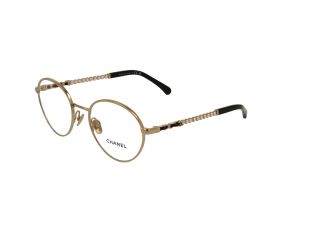 Óculos graduados Chanel 0CH2211QH Dourados Ovalada - 1
