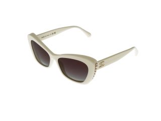 Óculos de sol Chanel 0CH5481H Branco Borboleta - 1