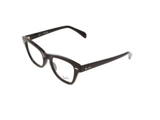 Óculos Ray Ban 0RX0707V Preto Quadrada - 1