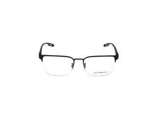 Óculos graduados Emporio Armani 0EA1137 Preto Quadrada - 2
