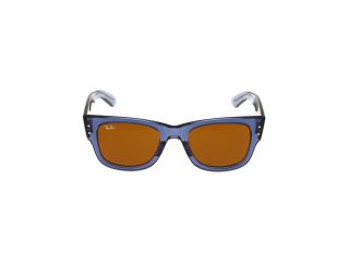 Óculos de sol Ray Ban 0RB0840S MEGA WAYFARER Azul Quadrada - 2