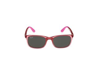 Óculos de sol Ray Ban Junior 0RJ9076S Rosa/Vermelho-Púrpura Quadrada - 2