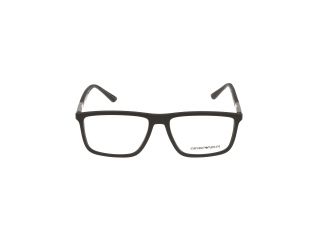 Óculos graduados Emporio Armani 0EA3221 Cinzento Retangular - 2