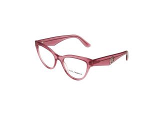 Óculos graduados D&G 0DG3372 Rosa/Vermelho-Púrpura Borboleta - 1
