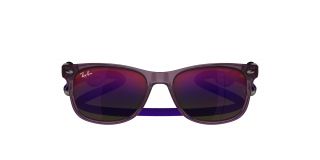 Óculos de sol Ray Ban Junior 0RJ9052S JUNIOR NEW WAYFARER Lilás Quadrada - 2