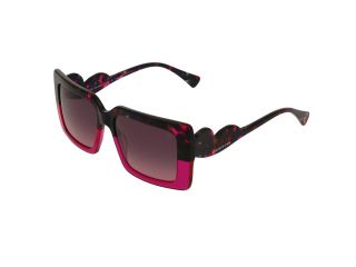 Óculos de sol Agatha Ruiz de la Prada AR21421 Rosa/Vermelho-Púrpura Retangular - 1